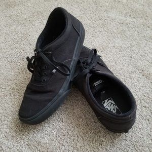 Vans, mens size 11, black